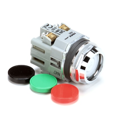 Avtec Switch, Push Button 30Mm, Abd 111N-B-G-R W/Colors EL SWT0312